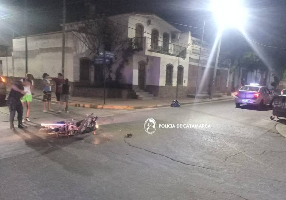 Un adolescente resultó lesionado en un siniestro vial