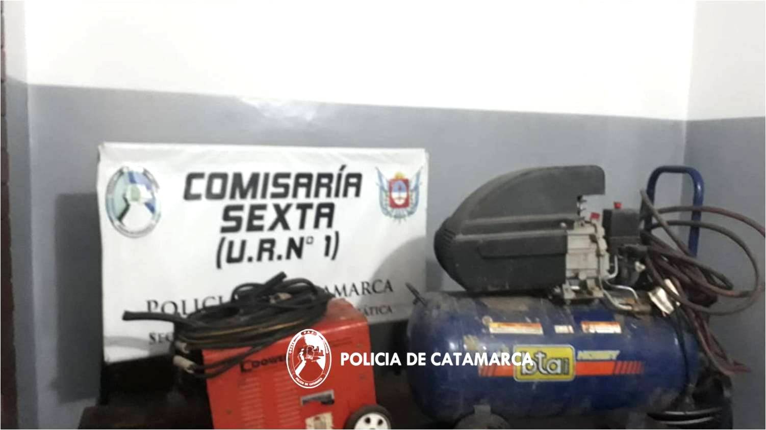 Policías secuestraron elementos de dudosa procedencia