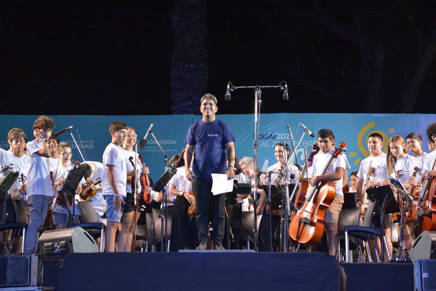 Músicos catamarqueños en el Festival de Orquestas Infantiles y Juveniles