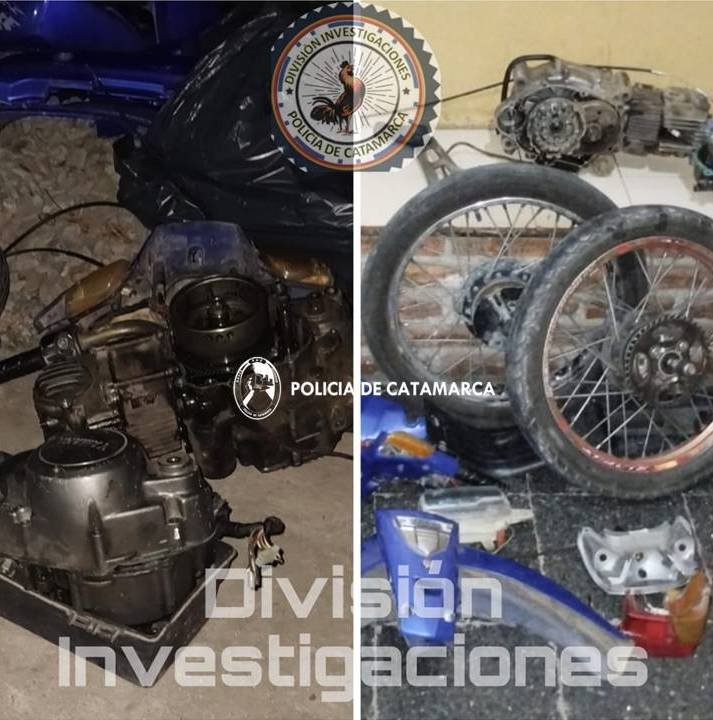 Policías secuestraron motopartes en el Río del Valle