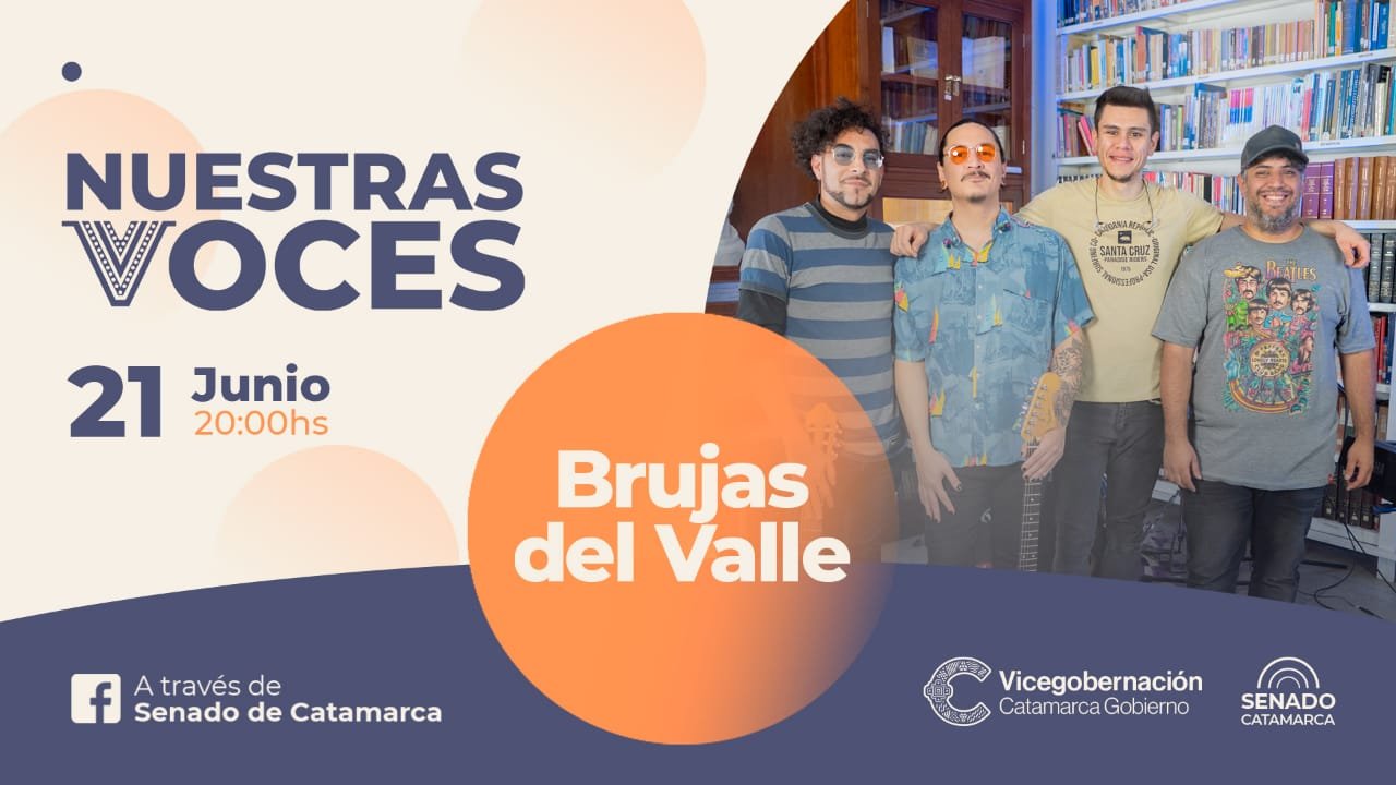 Brujas del Valle le pondrá rock a la quinta entrega de Nuestras Voces