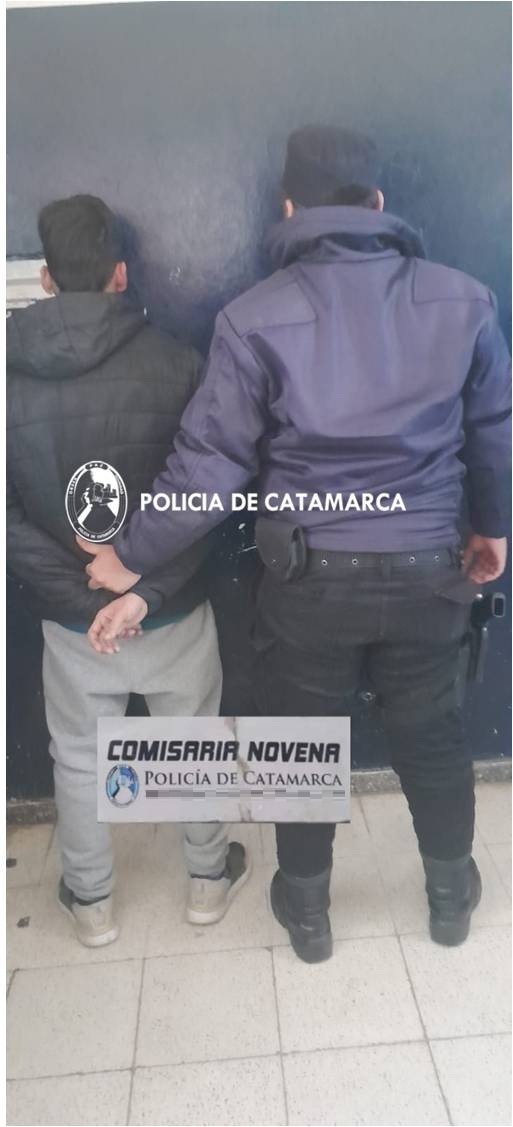 Aprehenden a un joven sospechado de cometer un ilícito