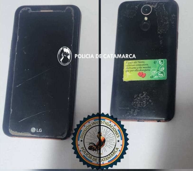 Una persona fue arrestada y un teléfono celular recuperado