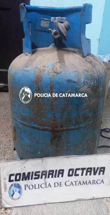 En el Norte de la Capital recuperaron una garrafa de gas sustraída