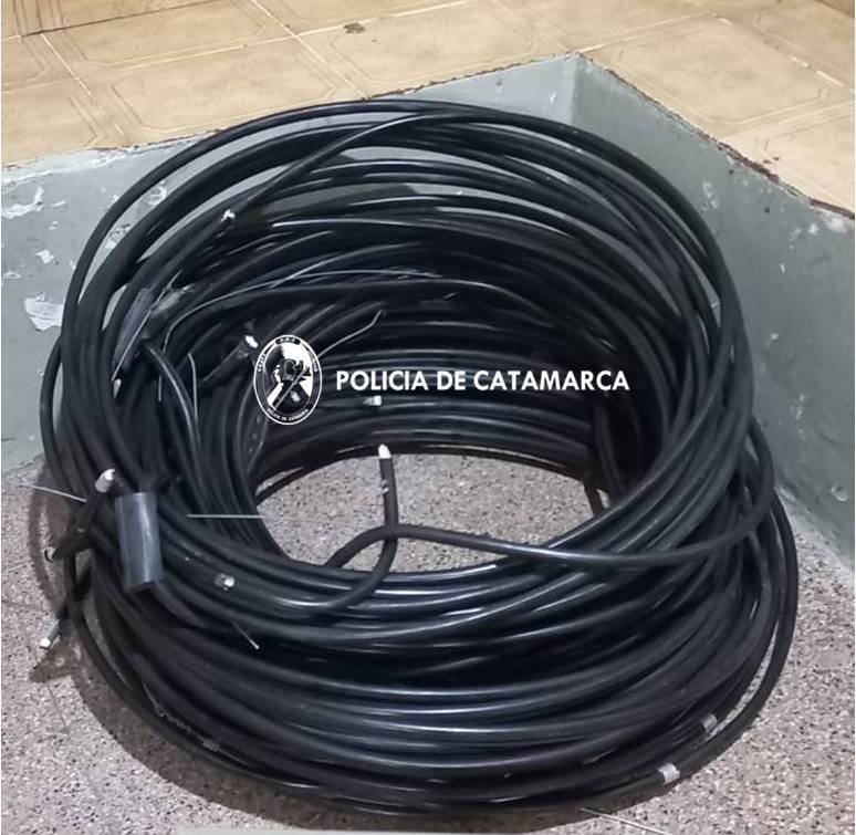 Secuestran cables abandonados en el Sur de la Capital