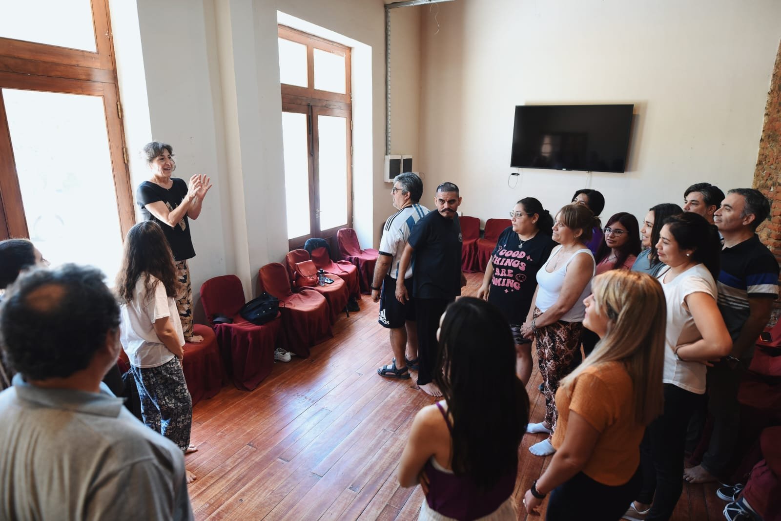 El Coro Polifónico Provincial tuvo su tercer taller de formación vocal