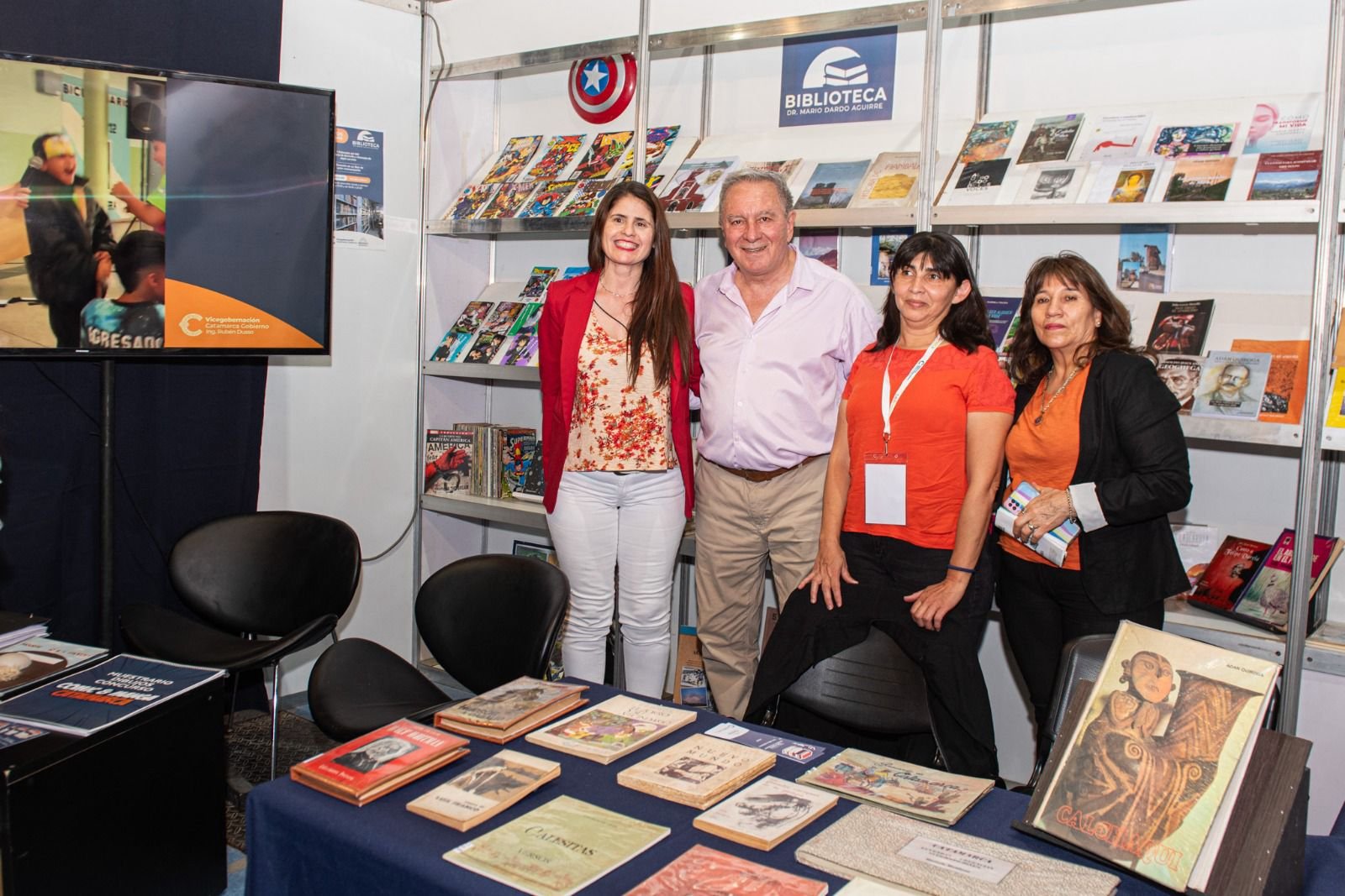 La Biblioteca  del Senado dice presente en la 15° Feria del Libro