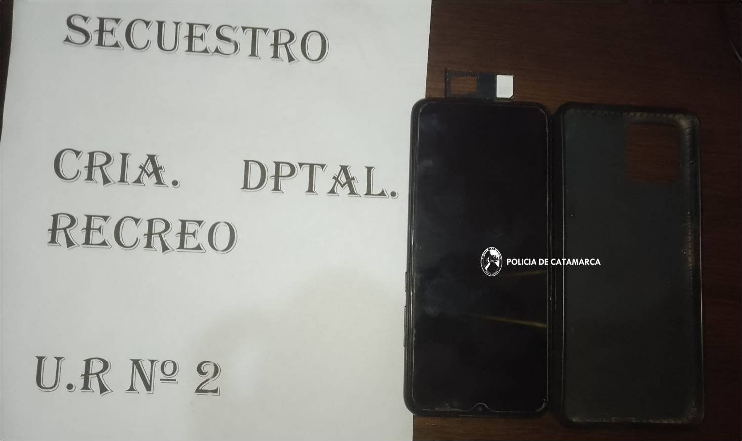 Efectivos policiales recuperaron un teléfono celular sustraído en La Paz