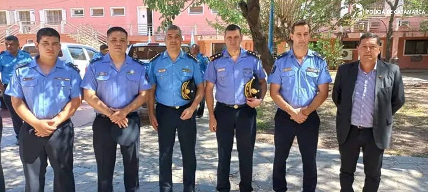 Efectivos de la Policía de Catamarca participaron del Tercer Aniversario del Departamento de Prevención de Delitos Contra el Patrimonio Cultural en la Provincia de La Rioja