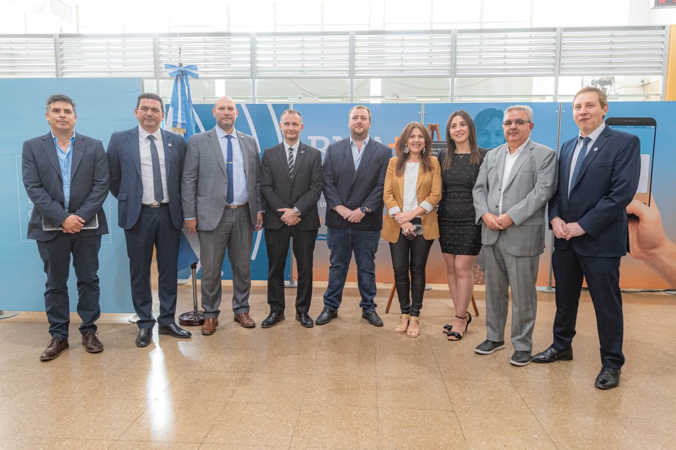 Raúl participó de la celebración de los 100 años del Banco Nación en Andalgalá