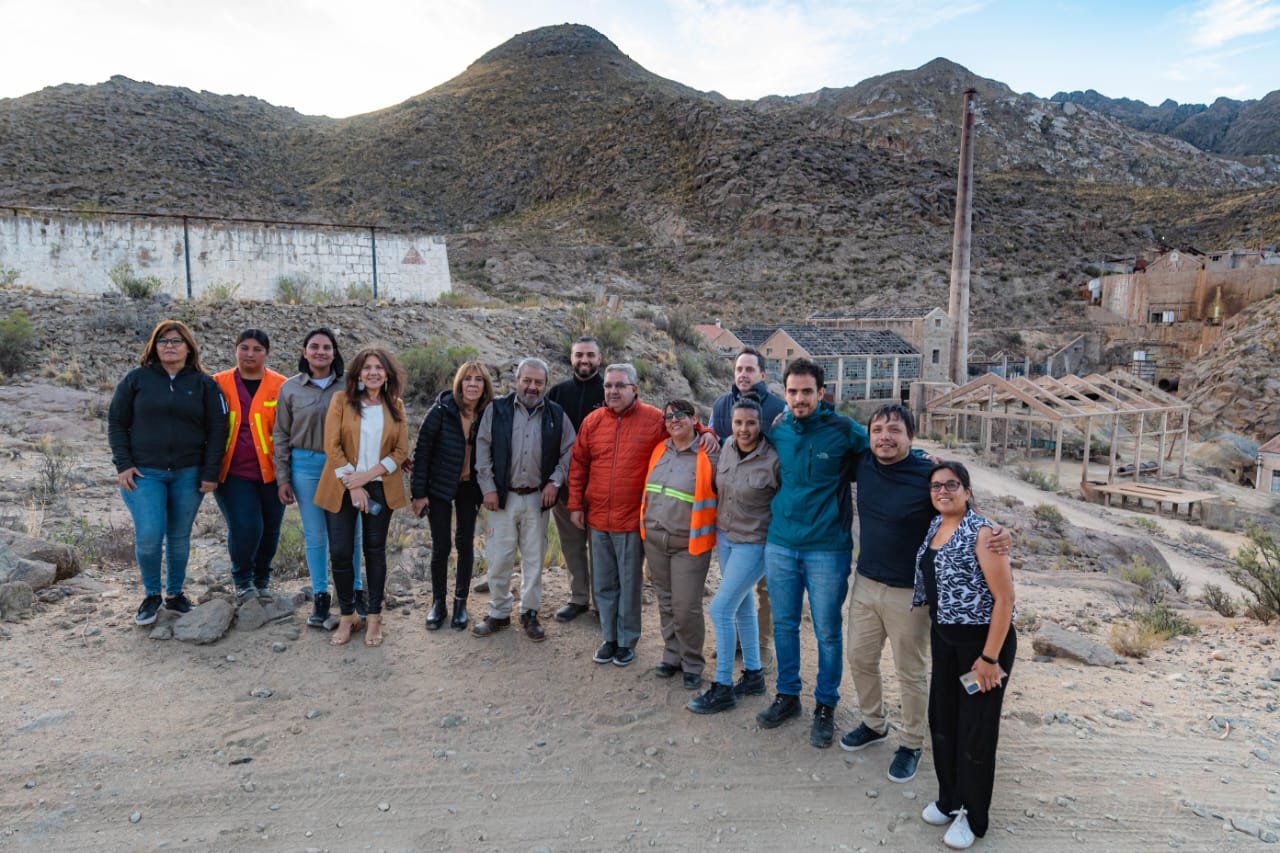 El Gobernador visitó el yacimiento de Minas Capillitas