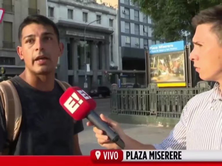 Le preguntaron por la crisis y escrachó a su esposa en vivo por una infidelidad