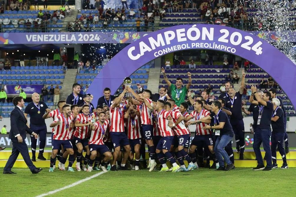 Paraguay se consagró campeón del Preolímpico Sub 23 derrotando a Venezuela