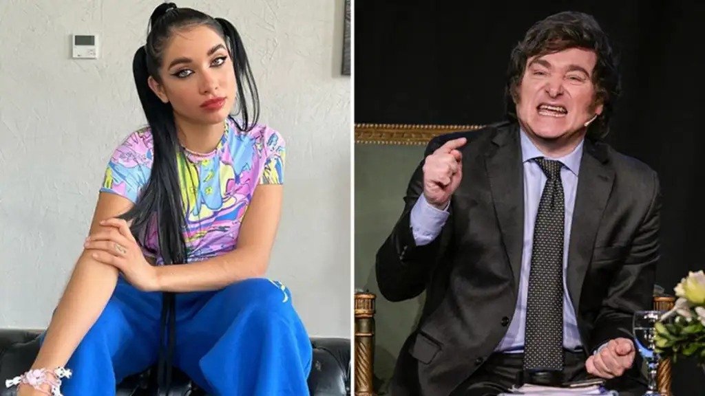 Milei reposteó un tuit contra María Becerra que asegura que cobró U$S 90.000 por un recital en Formosa