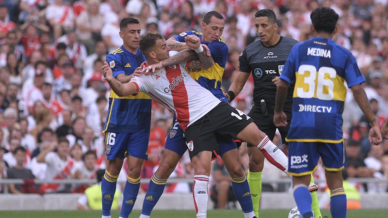 River y Boca igualaron 1-1 en un entretenido Superclásico en el Monumental