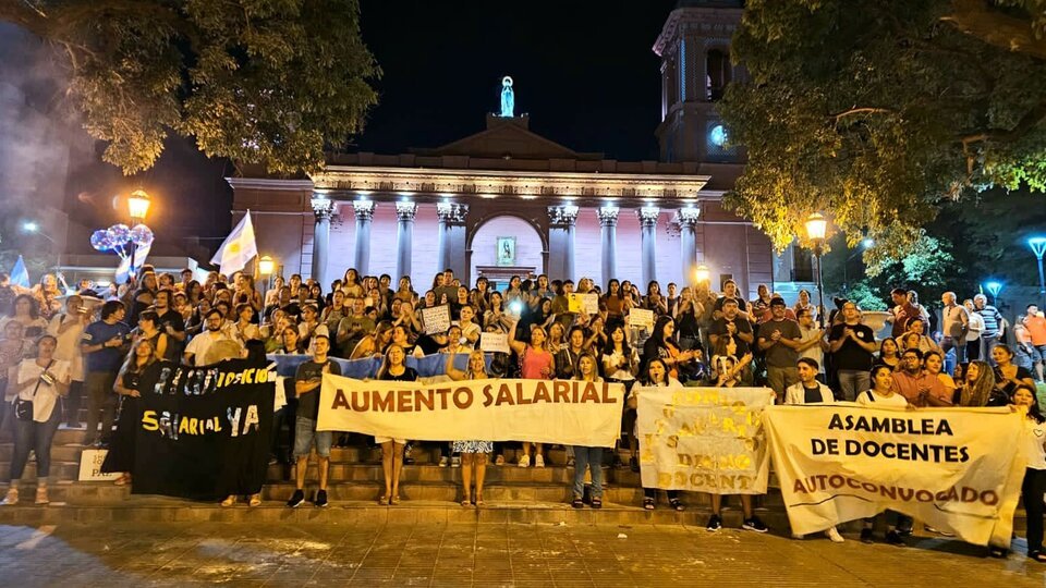 Docentes Autoconvocados de Catamarca van al paro el lunes y marcharán a Casa de Gobierno