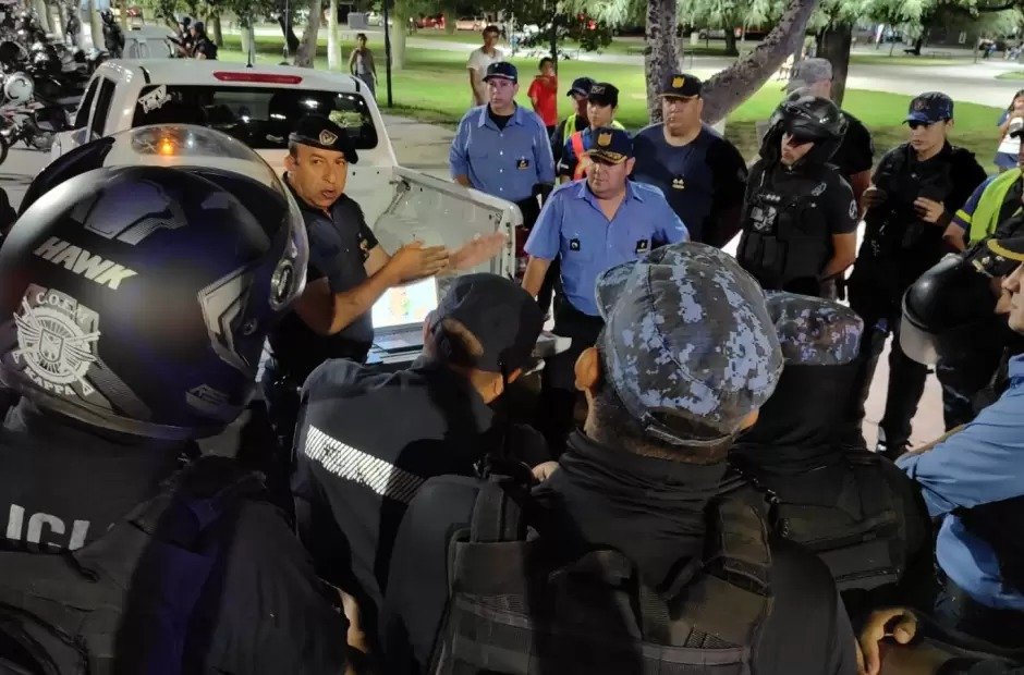 Intenso dispositivo de saturación policial en Capital