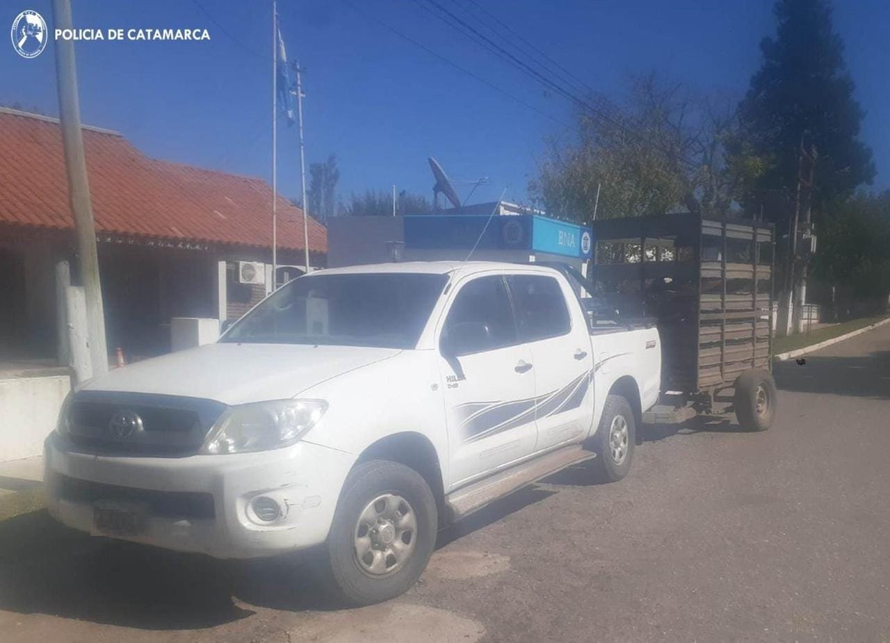 Detenidos por presunto robo de ganado en La Falda, Ancasti