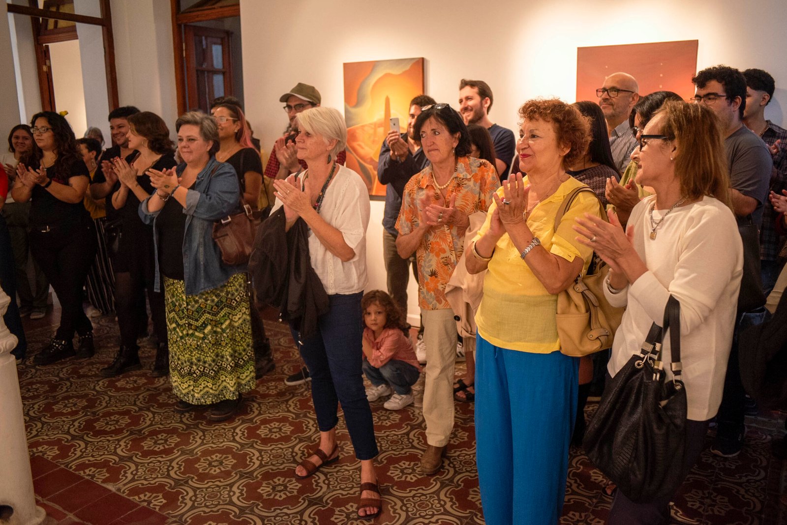 Inauguración de la exposición «Fenecer» en el Museo de Bellas Artes Laureano Brizuela