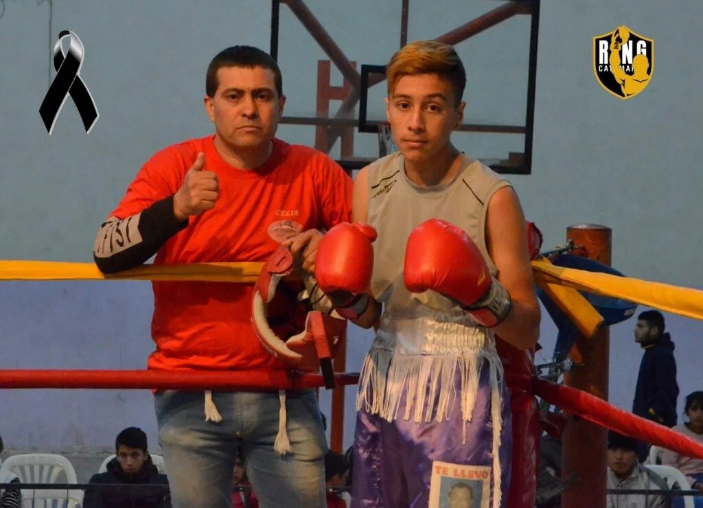 Dolor por la muerte de un joven boxeador amateur