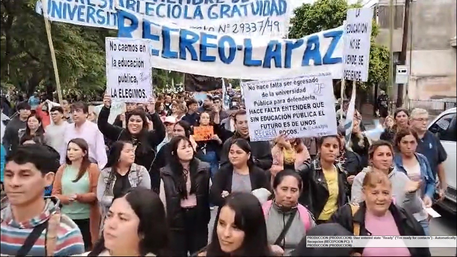Catamarca se sumó a la marcha federal en defensa de las universidades públicas