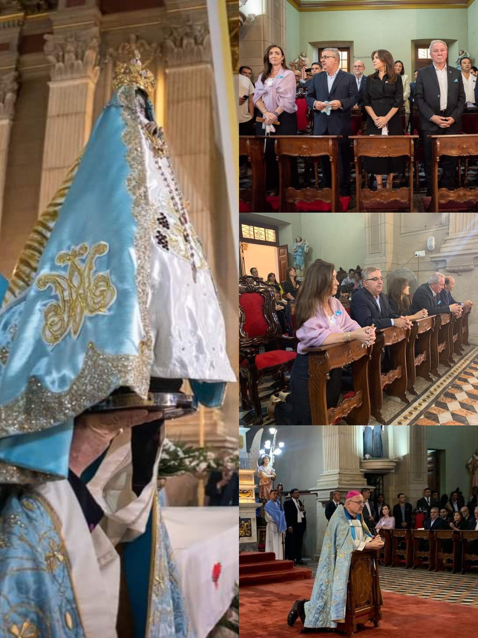 Dio inicio el Septenario en honor de Nuestra Señora del Valle con la Solemne Bajada de la Sagrada Imagen