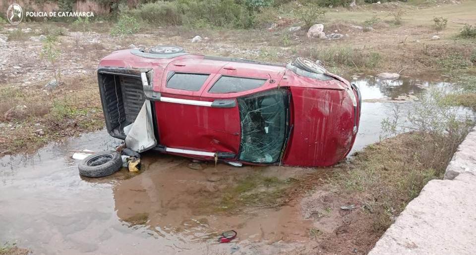 Accidente Vial en la Ruta Provincial N° 124