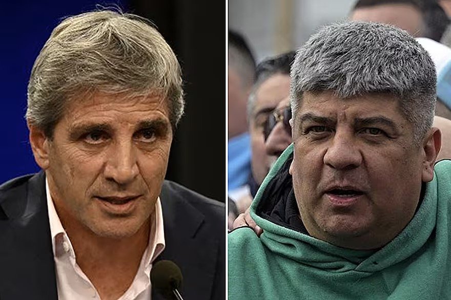 Caputo cruzó a Moyano por el paro: “No representas a nadie, sos un mero matón al que el país entero detesta”