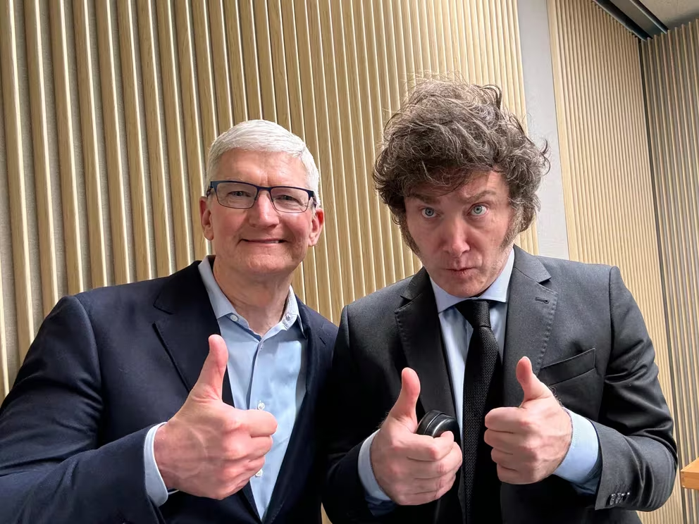 Javier Milei promueve a Argentina como polo de Inteligencia Artificial en reunión con gigantes tecnológicos