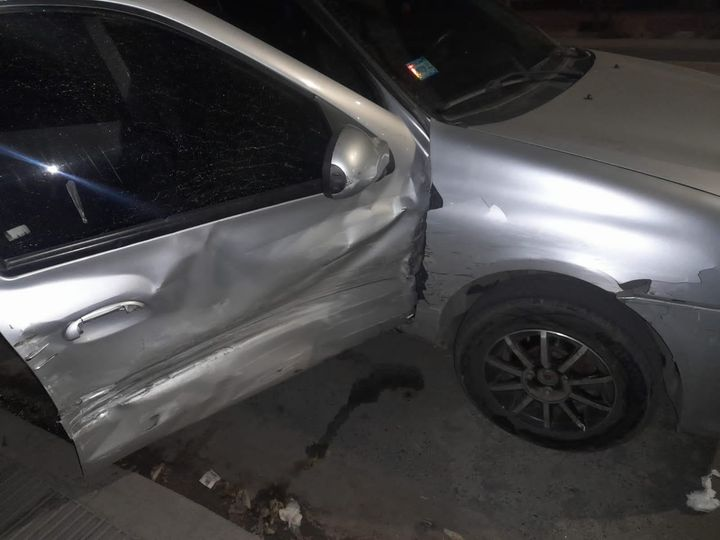 Colisión y fuga en Avenida Ahumada y Barros