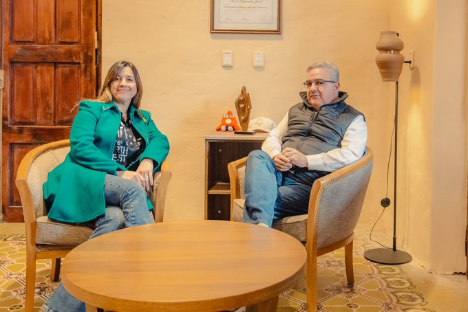 Raúl Jalil y Susana Zenteno avanzan en proyectos clave para Valle Viejo