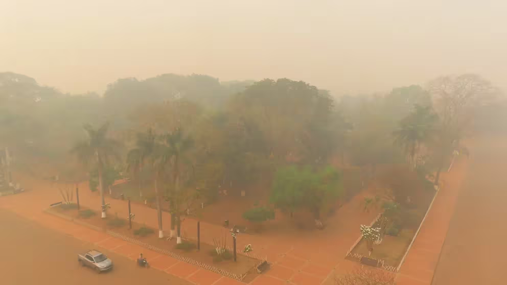 Alerta del Servicio Meteorológico: Nube de Humo por Incendios en Bolivia Afecta a Catamarca