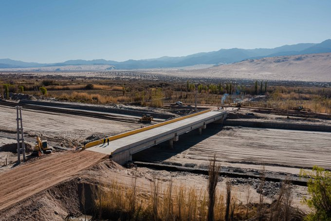 Raúl Jalil anuncia la finalización del puente que unirá Medanitos y Tatón