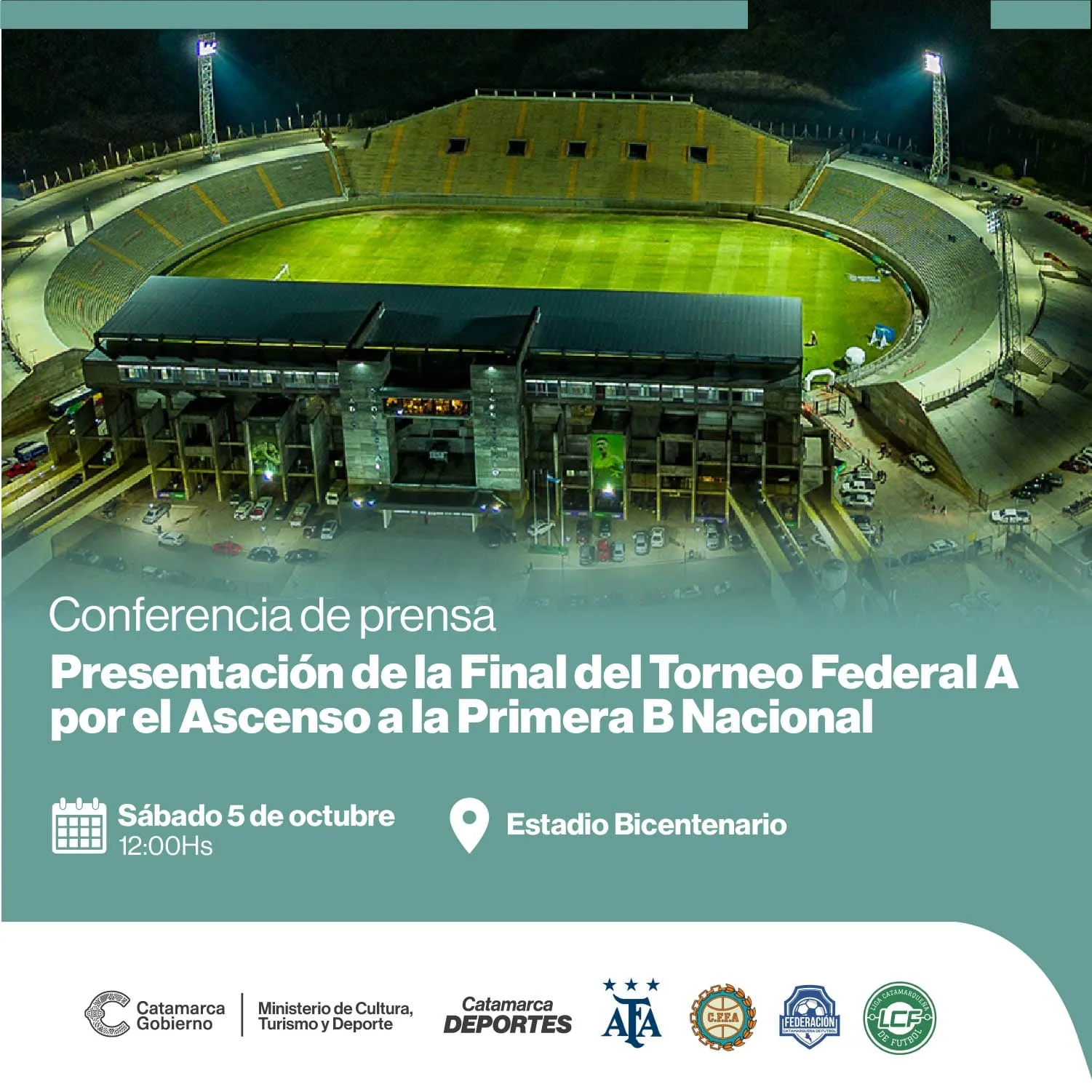 Lanzamiento oficial de la Final del Torneo Federal A: Central Norte vs Sarmiento de La Banda