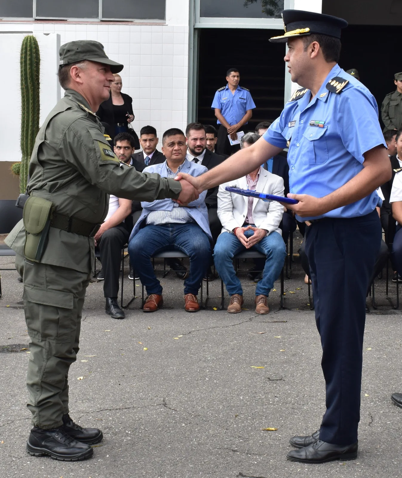 La Institución Policial participó en la asunción del nuevo Jefe de la Agrupación VIII Catamarca de Gendarmería Nacional Argentina