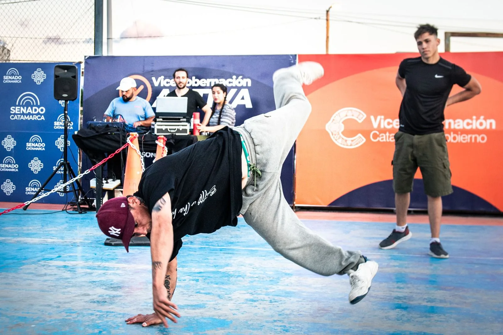 Se realizó la cuarta fecha del Torneo 3×3 de Básquet y Batalla de Rap