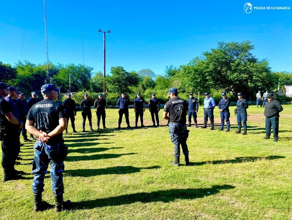 Inició capacitación para personal policial del Departamento Santa Rosa