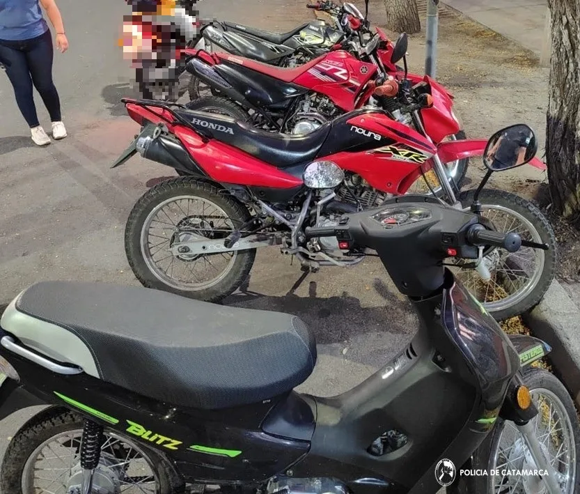 Secuestran motocicletas en la Capital y en el interior provincial