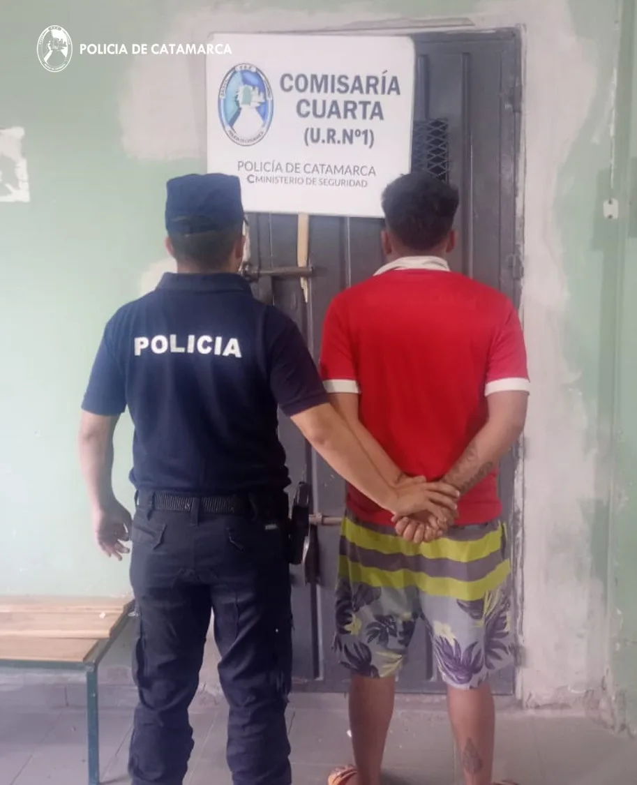 Arrestan a un joven con requerimiento Judicial