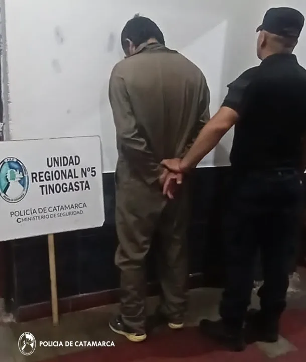 Un hombre fue arrestado en Tinogasta