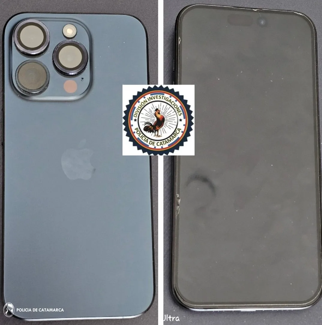 Personal policial recuperó un iPhone sustraído