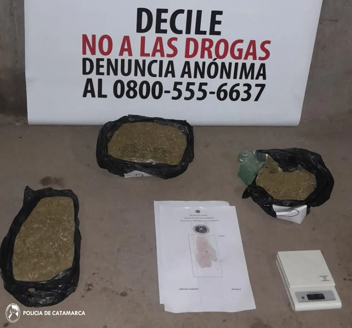 Procedimientos antidrogas en Capital y el Interior provincial: Detienen a cuatro personas y secuestran droga, más de un millón de pesos y dólares