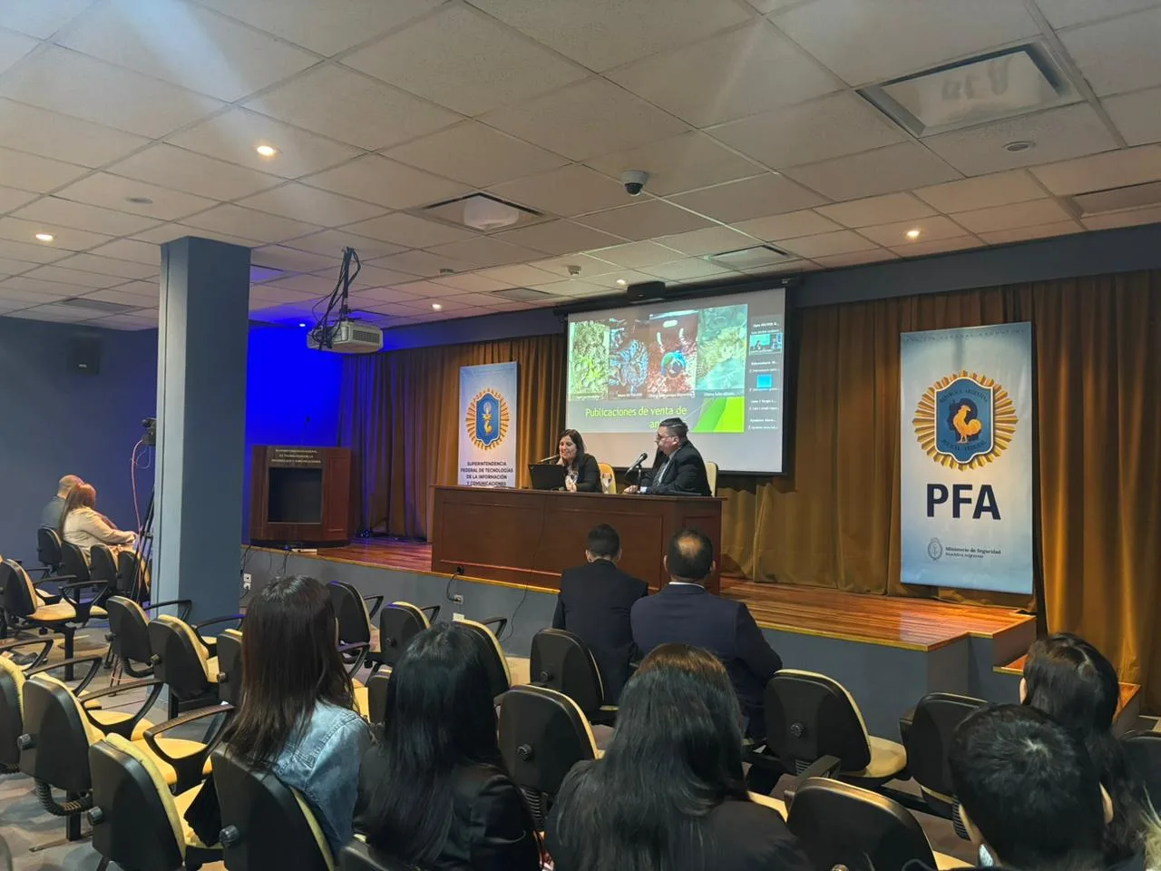 Un Subcomisario de la Policía de la Provincia participó como disertante en un seminario en Buenos Aires