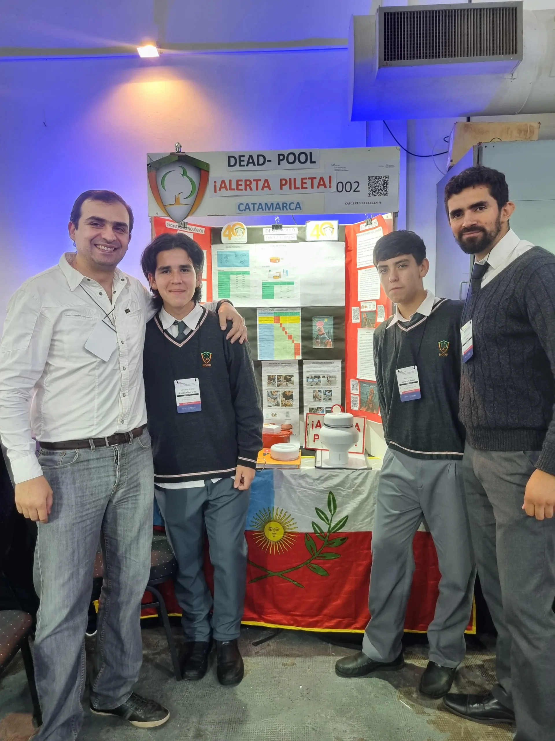 Estudiantes catamarqueños participan en la 4ta fase de la Feria Nacional de Ciencias en CABA