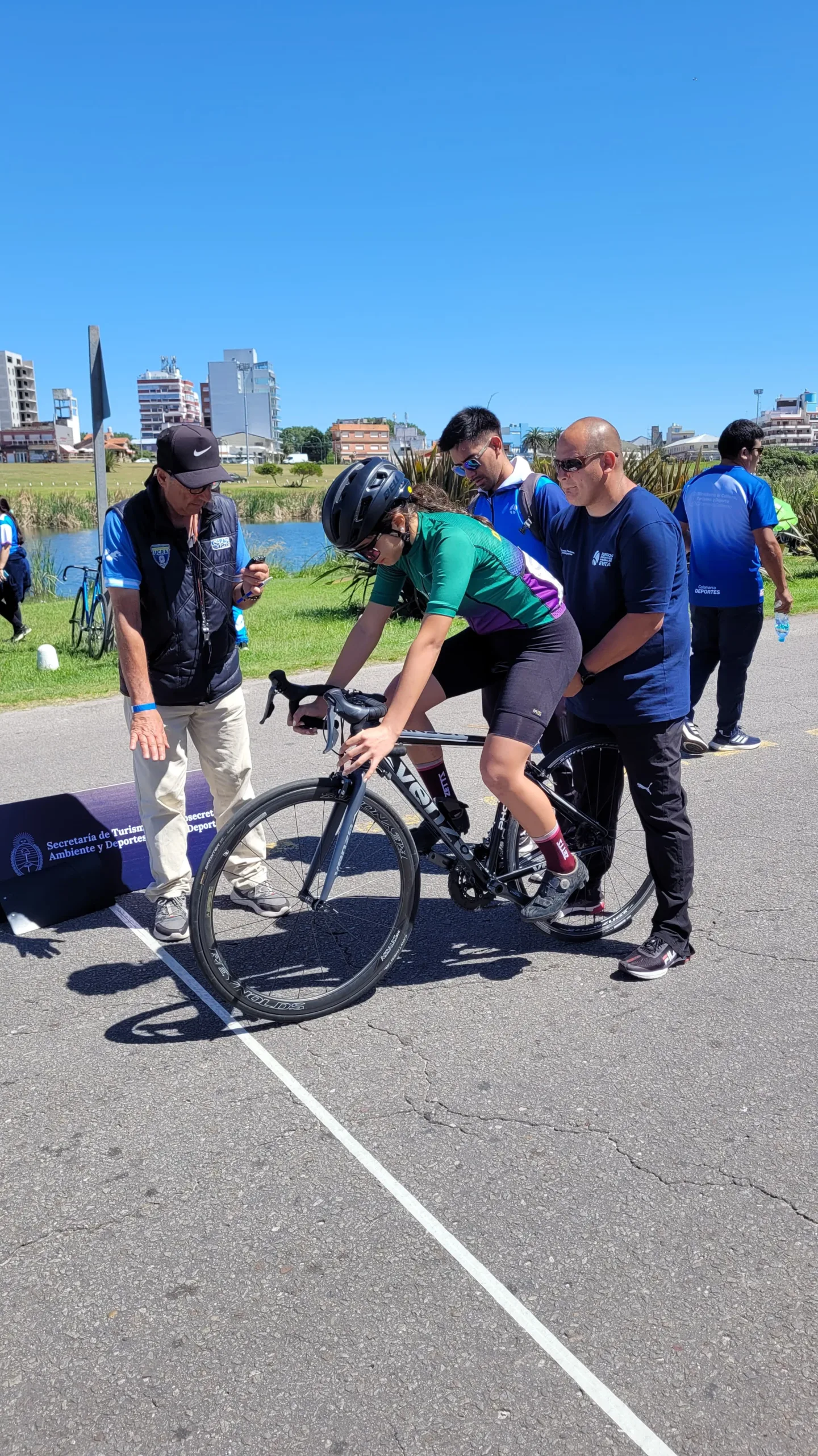 EN EL PRIMER DÍA DE LOS JUEGOS DEPORTIVOS NACIONALES EVITA EN MAR DEL PLATA