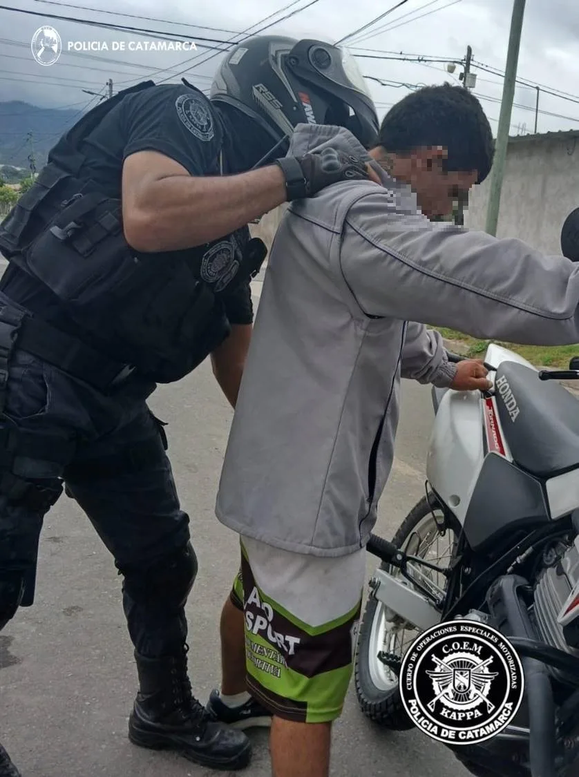 Aprehenden a una persona en el Norte de la Capital