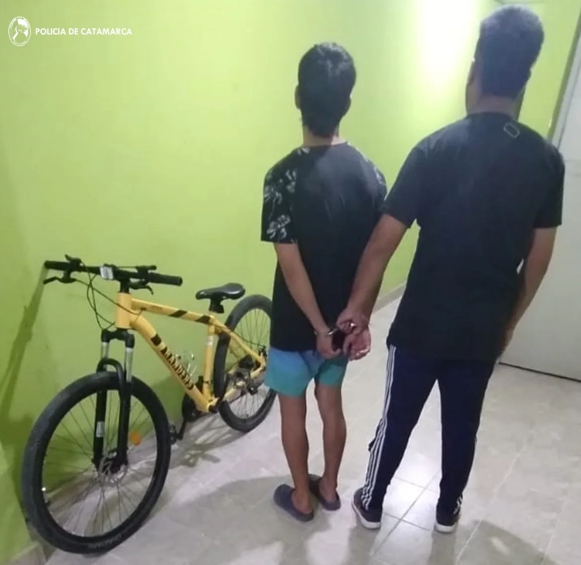 Personal policial recuperó una bici sustraída, aprehendió a un joven y demoró a una adolescente