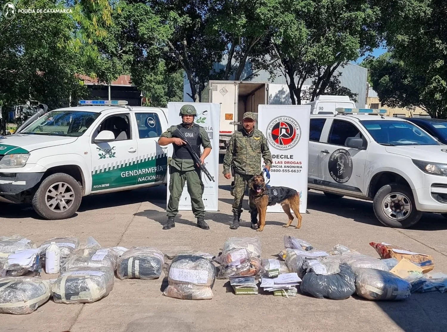 La Policía realizó la quema de 151 kilos de Marihuana y 57 kilos de Cocaína