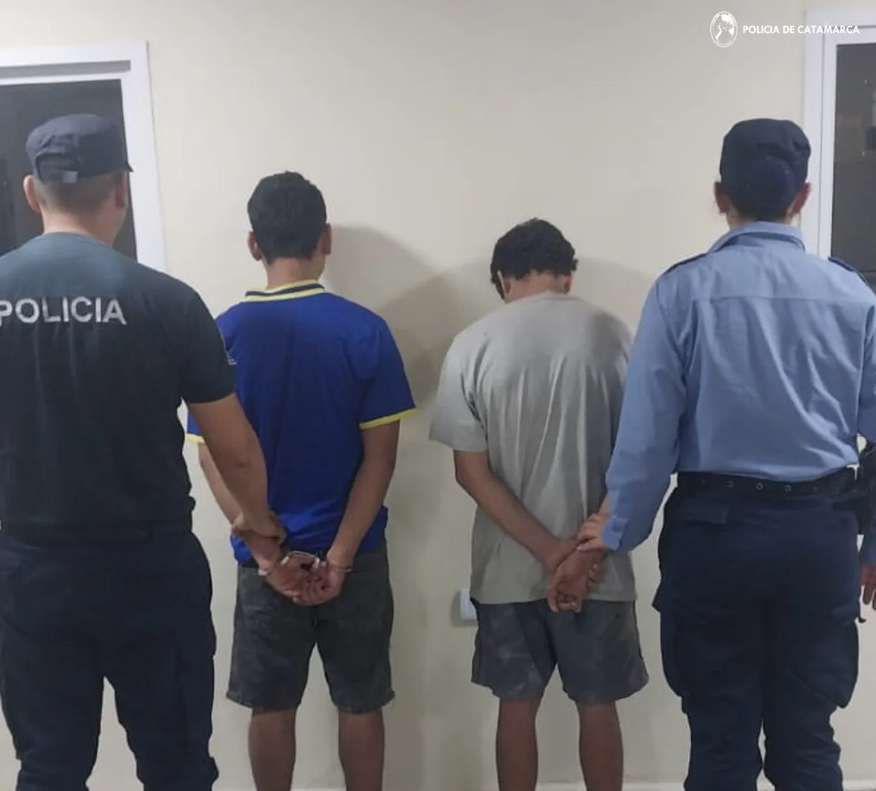 Dos jóvenes sindicados de cometer un ilícito fueron aprehendidos