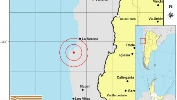 Un fuerte terremoto en Chile se sintió en Argentina